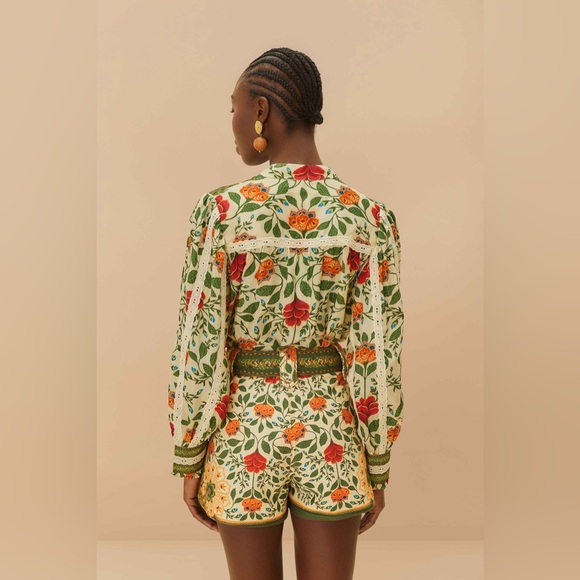 Farm Rio Tropical Summer Shorts - Excellent condition - Size 24 - Picture 2 of 6